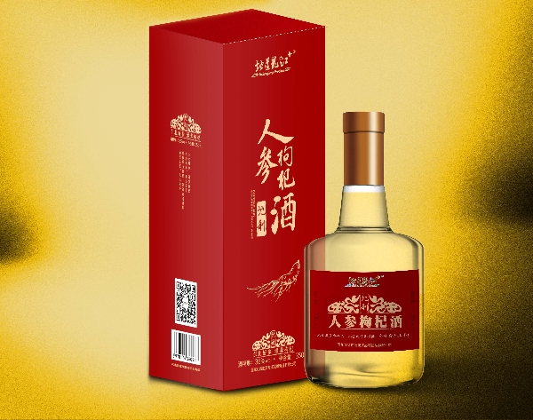 人参枸杞酒38度350ml